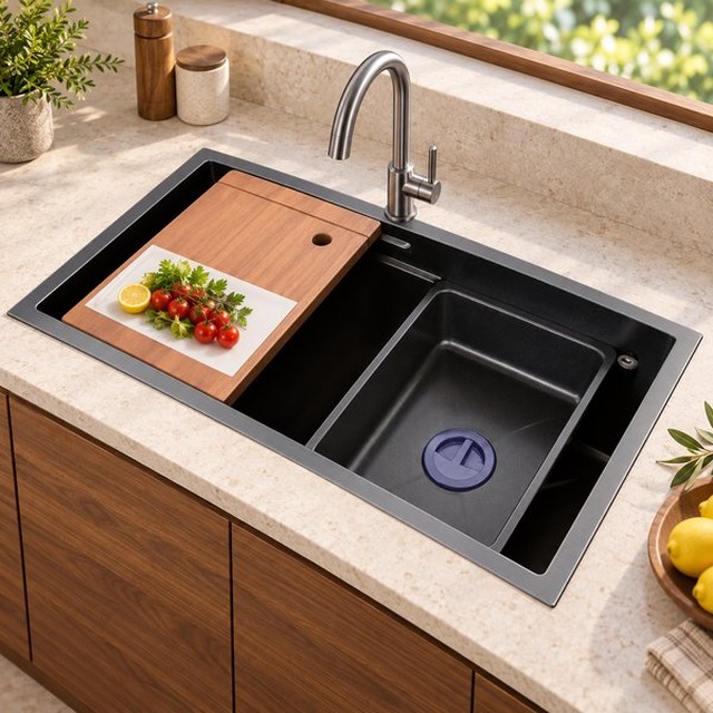 JOMOLA 750 x 410 x 220 mm Waterfall sink
