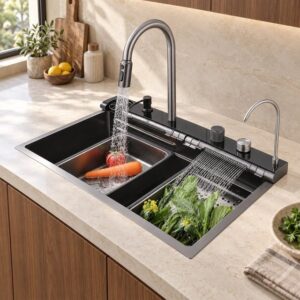 JOMOLA 750 x 460 x 220 mm Waterfall sink