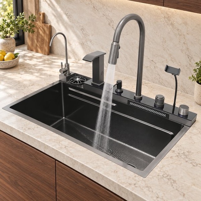 JOMOLA 750 x 460 mm Waterfall sink | China Manufacturer