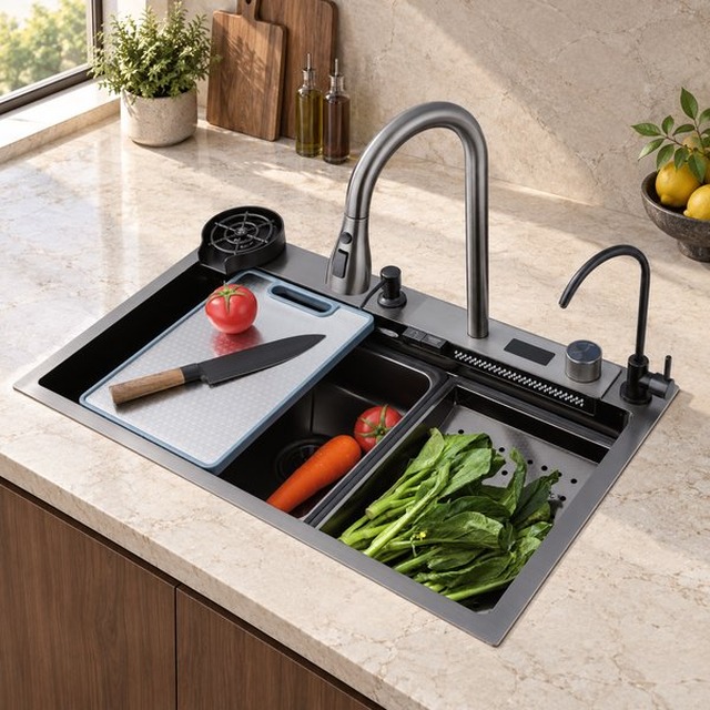 JOMOLA 750 x 460 mm Waterfall sink | Wholesale Supplier