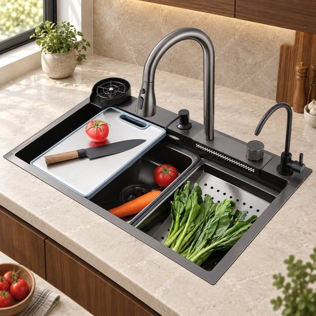 JOMOLA 750 x 460 mm Waterfall sink | OEM Manufacturer