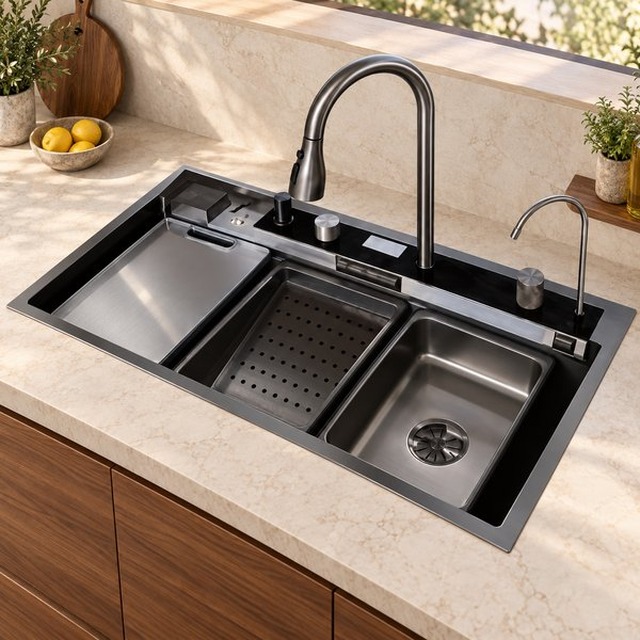 JOMOLA 900 x 490 mm Waterfall sink | China Manufacturer