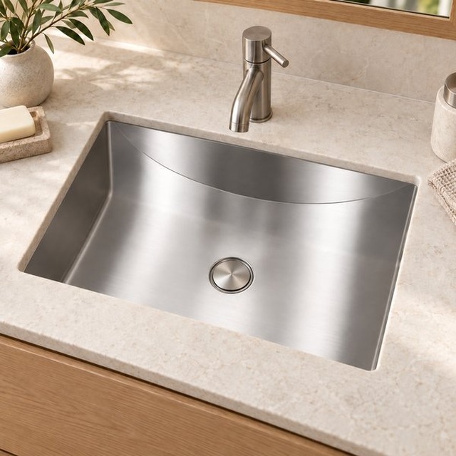 JOMOLA Handmade Stainless Steel Sink 304 Brushed Finish 21