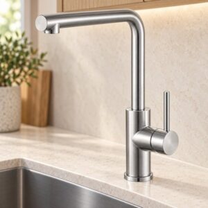 JOMOLA stainless steel brushed kitchen faucet