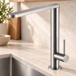 JOMOLA 304 stainless steel satin kitchen faucet