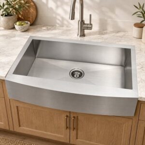 JOMOLA single bowl undermount handmade stainless steel sink