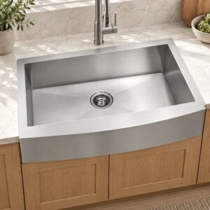 JOMOLA single bowl undermount handmade stainless steel sink
