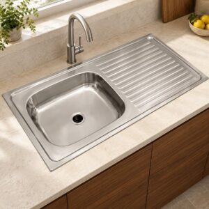 JOMOLA 1000 x 500 mm stainless steel sink