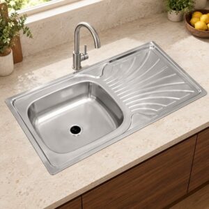 JOMOLA 1000 x 500 mm stainless steel sink