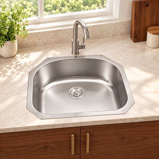 JOMOLA single bowl stainless steel sink | OEM Manufacturer