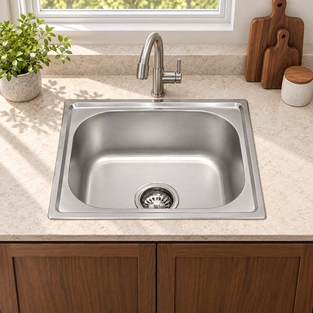 JOMOLA single bowl stainless steel sink | OEM Manufacturer