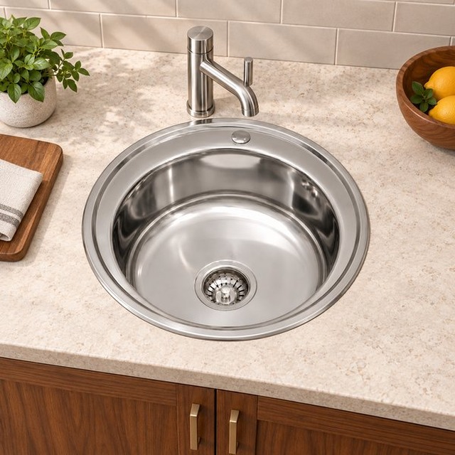 JOMOLA single bowl stainless steel sink | Factory Direct