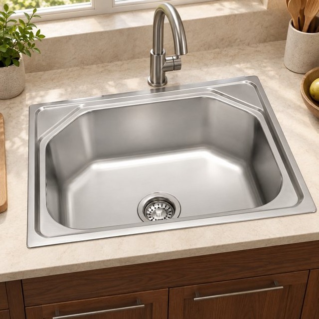 JOMOLA single bowl stainless steel sink | OEM Manufacturer
