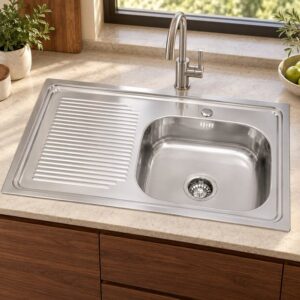 JOMOLA 800 x 500 mm stainless steel sink | OEM Manufacturer