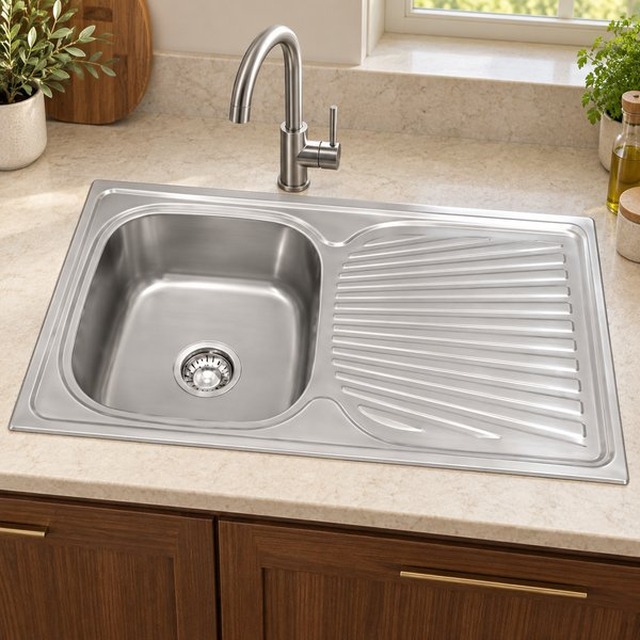 JOMOLA 860 x 500 mm stainless steel sink | OEM Manufacturer