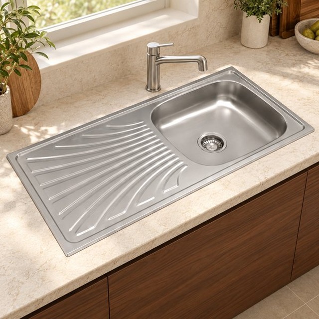 JOMOLA 960 x 430 mm stainless steel sink | OEM Manufacturer
