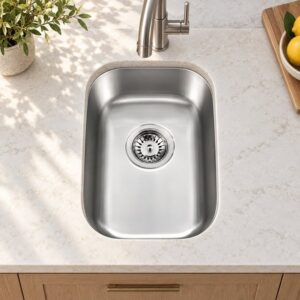 JOMOLA single bowl undermount stainless steel sink