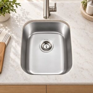 JOMOLA 18.5 inch single bowl stainless steel sink