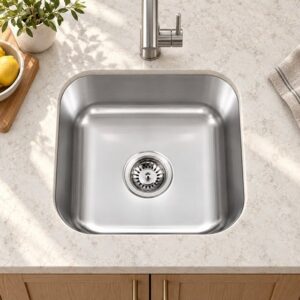 JOMOLA single bowl undermount stainless steel sink