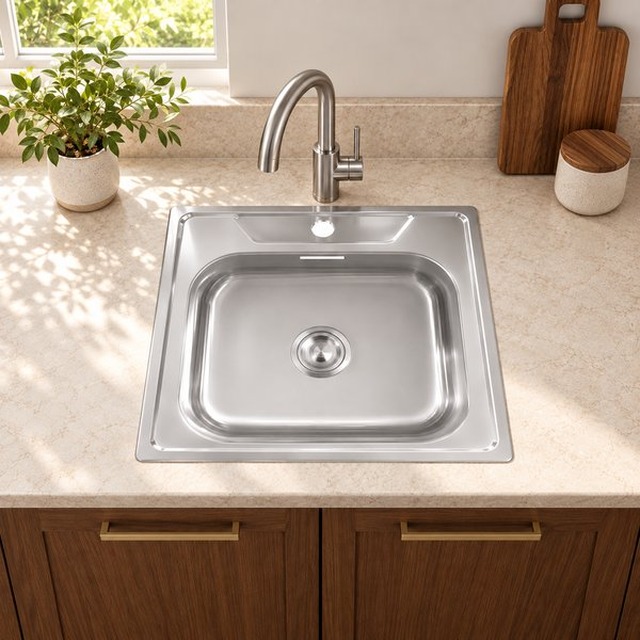 JOMOLA single bowl stainless steel sink | China Manufacturer