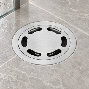 JOMOLA 100 x 100 mm stainless steel floor drain