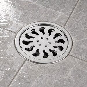 JOMOLA stainless steel satin floor drain