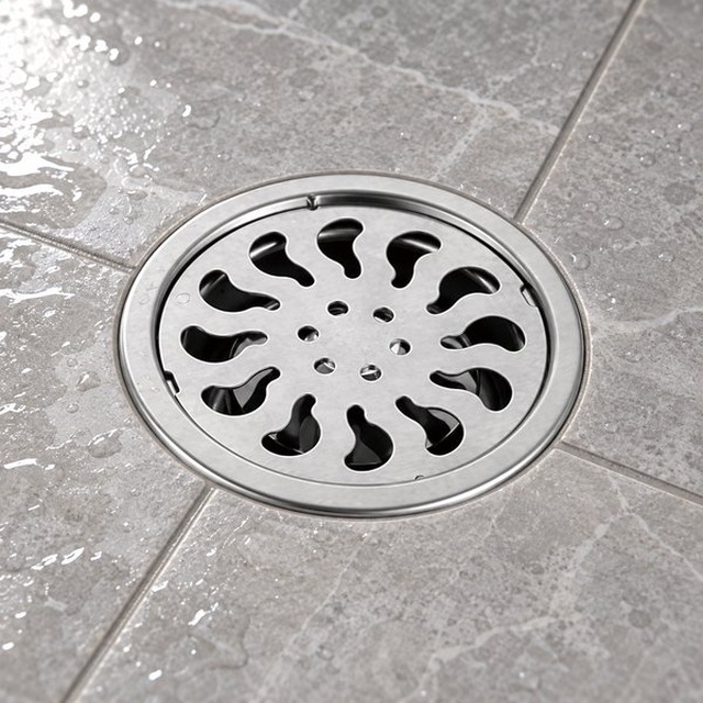 JOMOLA Stainless Steel Floor Drain Satin Finish 201