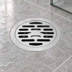 JOMOLA 100 x 100 mm stainless steel floor drain