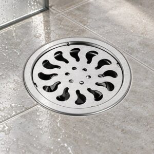 JOMOLA stainless steel satin floor drain | Factory Direct