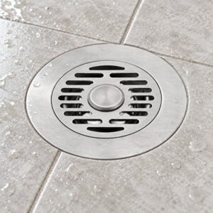 JOMOLA 150 x 150 mm stainless steel floor drain
