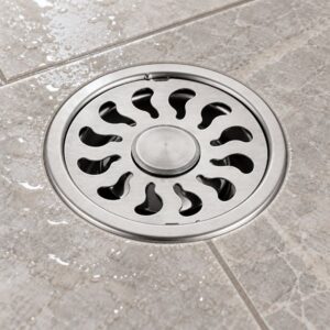JOMOLA stainless steel satin floor drain | Factory Direct