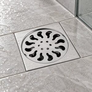 JOMOLA stainless steel satin floor drain