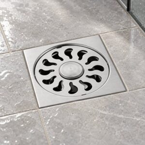 JOMOLA stainless steel satin floor drain | Factory Direct