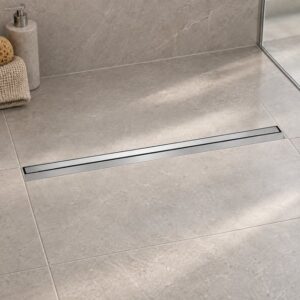 JOMOLA stainless steel satin floor drain