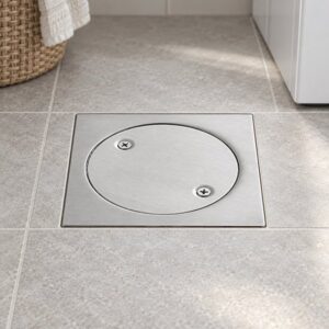 JOMOLA stainless steel satin floor drain | Factory Direct