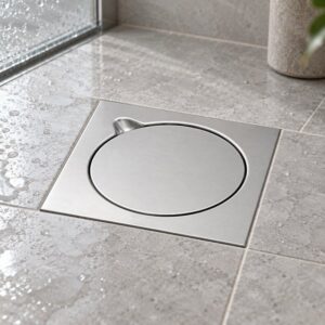 JOMOLA stainless steel polished floor drain