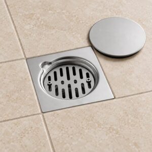 JOMOLA stainless steel polished floor drain | Factory Direct