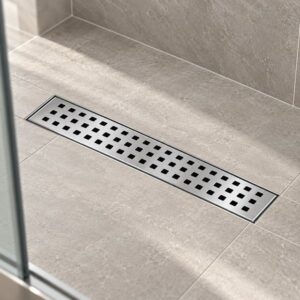 JOMOLA stainless steel satin floor drain | Factory Direct