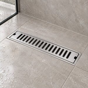 JOMOLA stainless steel satin floor drain