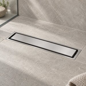 JOMOLA stainless steel satin floor drain | Factory Direct