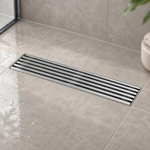 JOMOLA stainless steel satin floor drain
