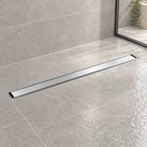 JOMOLA stainless steel satin floor drain | Factory Direct