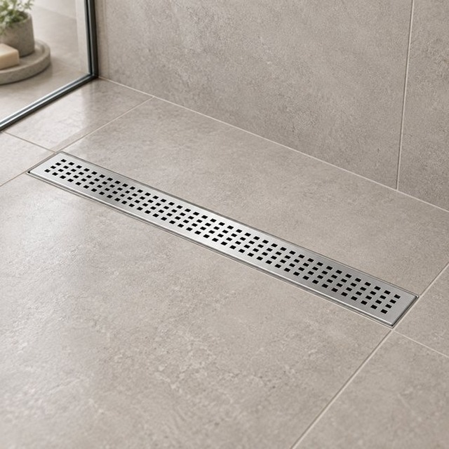 JOMOLA Stainless Steel Floor Drain 304 Satin Finish | SUS 304