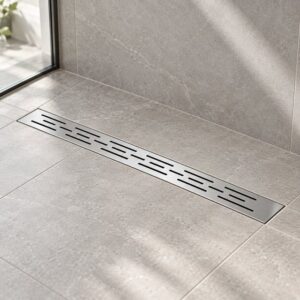 JOMOLA stainless steel satin floor drain | Factory Direct