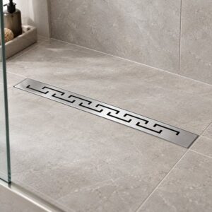 JOMOLA stainless steel satin floor drain