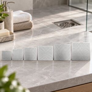 JOMOLA stainless steel satin floor drain