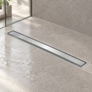 JOMOLA stainless steel satin floor drain
