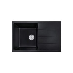 JOMOLA Topmount Quartz Kitchen Sink 800x500mm Granite Composite