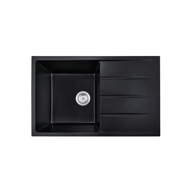 JOMOLA Topmount Quartz Kitchen Sink 800x500mm Granite Composite