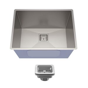 JOMOLA JOMOLA Topmount Kitchen Sink Brushed PVD Black 610x470mm